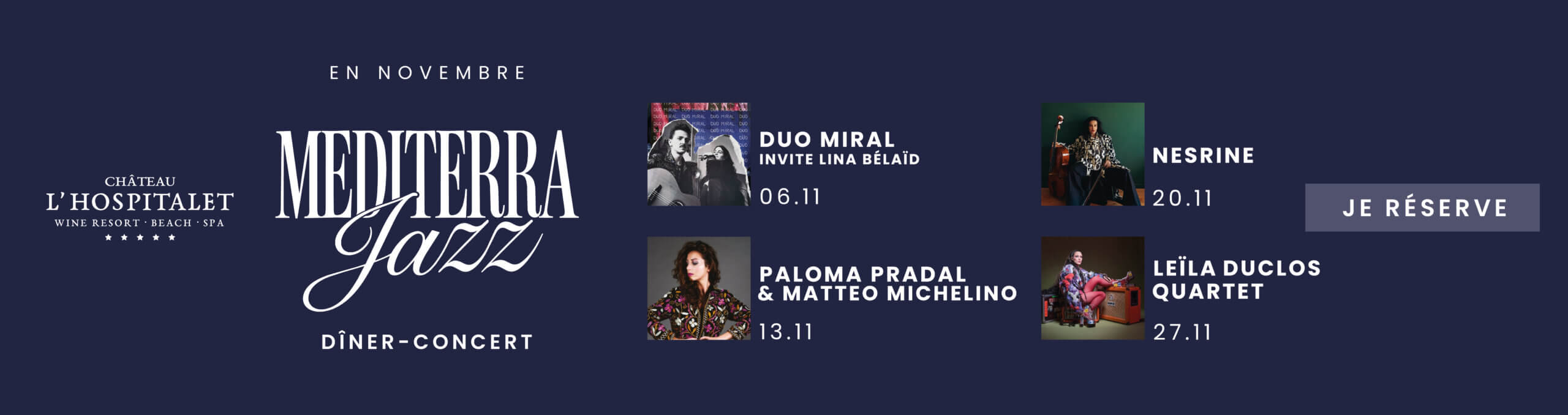 Bannière Méditerrajazz 2026